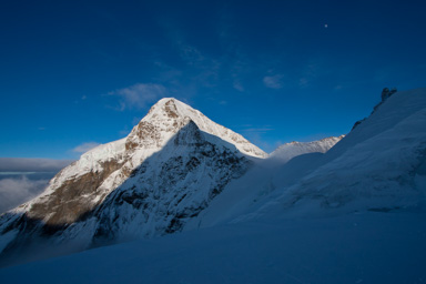 Jungfraujoch: Sphinx und Mönch